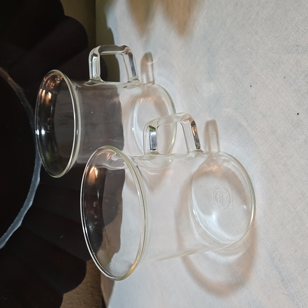Bodum Bistro Clear Glass  Coffee Mugs Set